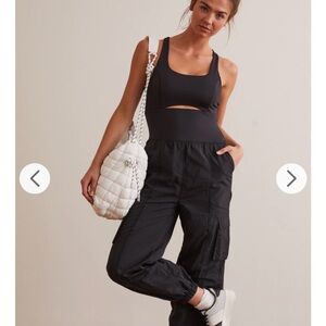 Altar'd State Black Cutout Jumpsuit